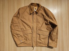 Timberland Wattierte Jacke mit Cordkragen, Hellbraun, XXL, super Zustand