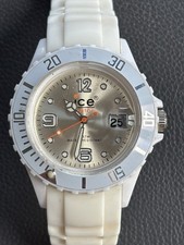 Ice-Watch Damen/Herren Armbanduhr | Weiß | 10 ATM | Datumsanzeige