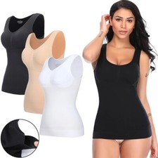 Damen Mieder Taillenformer Weste Body Hemd Bauchweg Body Shaper Unterwäsche Top