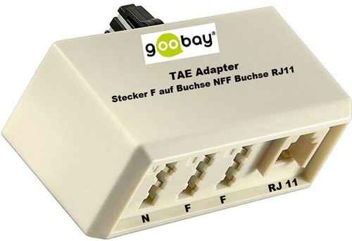 Tae adapter stecker - 2x, f