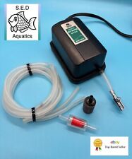 Aquarium Luftpumpe Silent Hailea Quiet Compact FISCHBECKEN OXYGENIERUNG Luftblasen