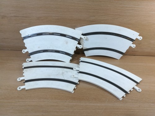 Scalextric rare white curves - , x
