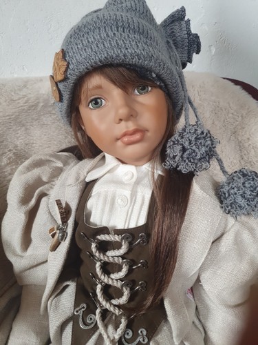 Große sammlerpuppe sigikid - sammlerpuppe,