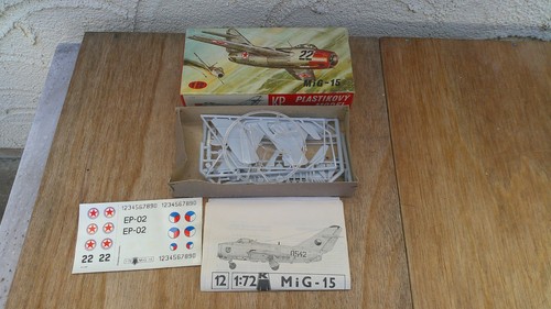 Ddr flugzeugmodell mig - flugzeugmodell, mig-15
