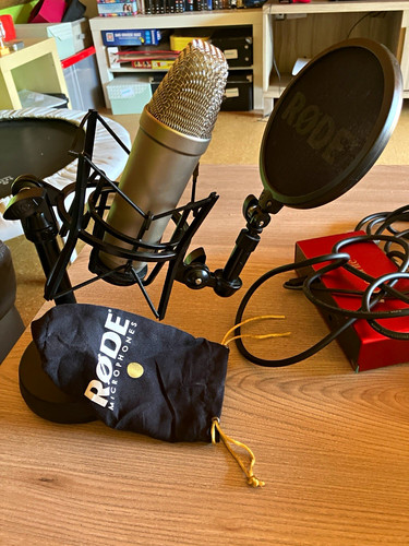 Podcast recording set røde - podcast-/recording-set:,