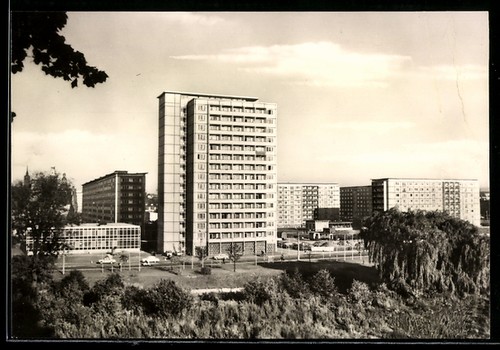 Ansichtskarte karl marx - ansichtskarte, karl-marx-stadt