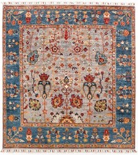 Ziegler Handgeknüpfter Orientteppich 200x157cm-Fine,Carpet,Rug