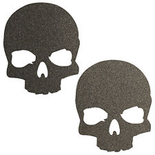 2x Reflektoraufkleber, Totenkopf Reflexsticker reflektierende Aufkleber Skull