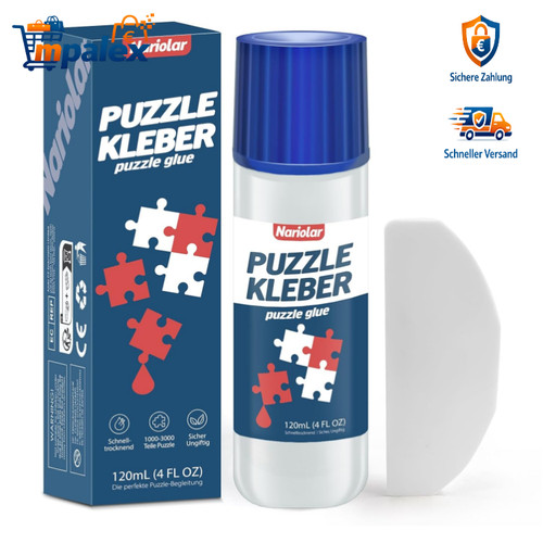 Puzzlekleber 120ml transparent - puzzlekleber,