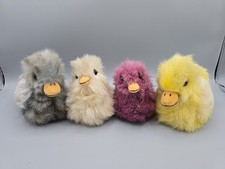 4x Steiff Enten Küken verschiedene Farben 15cm KF mit Stimme