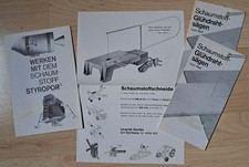 Styropor - Styroporschneidegerät Werbung 1960 - 1970