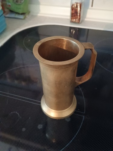 Vintage messing krug - vintage,