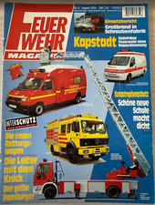 Feuerwehr Magazin Nr. 8.Aug