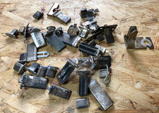 Versilberter Schrott Teile aus