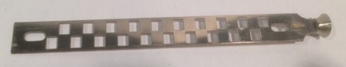 Schieber mit knopf chromat - schieber, f.