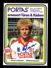 Klaus Hofmann Autogrammkarte Kickers Offenbach 1983/84 Original Sign + A 71752