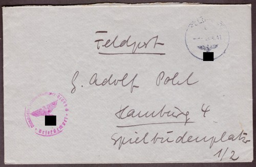 Feldpostbrief 1942 nach