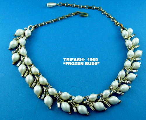 Trifari collier frozen - collier, "frozen