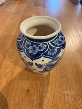 Blumenvase Delfter Blauvase made in Holland guter Zustand