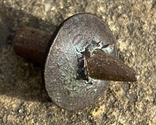 WW1 Somme Bullet Pierced Coin