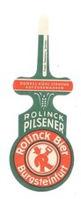 altes Bieretikett Brauerei