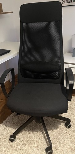 Bürostuhl leder schwarz - bürostuhl,