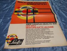 Luxaflex  , Original - Reklame 1963 , Nostalgie Werbung , Vintage Print , 603