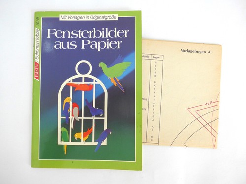 Fensterbilder aus papier mit - papier,