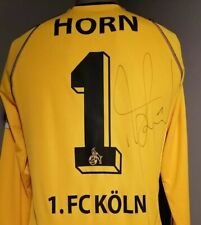 FC Köln ⚽Trikot⚽ L Saison 2012 #1- Horn Signiert Fussball Sport Triko Shirt 