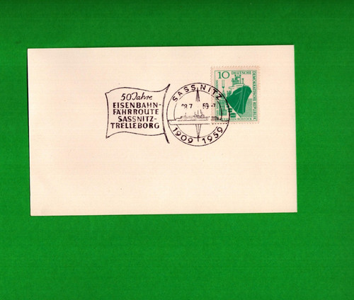 Ddr 1959 schiffspost - 1959,