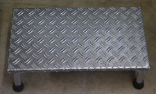 Trittstufe ca. 55 x 29 x 20 cm, Aluminium, 4 Gummifüsse, ca. 2,8 kg
