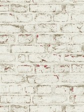 Tapete Ziegelstein rustikales