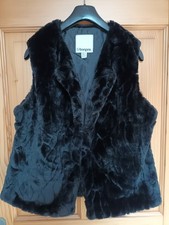 Fellimitat-Weste Damen XL