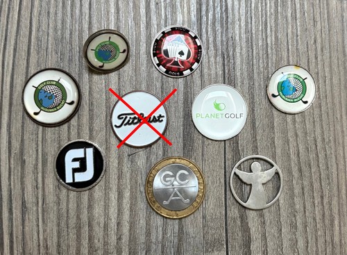 Golf ball marker - ball, achensee