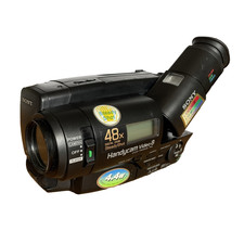 Videocamera Sony Handycam CCD-TR590E PAL 8mm Video 8 48x Zoom mit Zubehörpaket