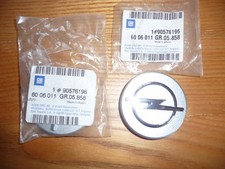 2 Abdeckungen Nabe Radnabe Original OPEL Corsa C Astra G Zafira A