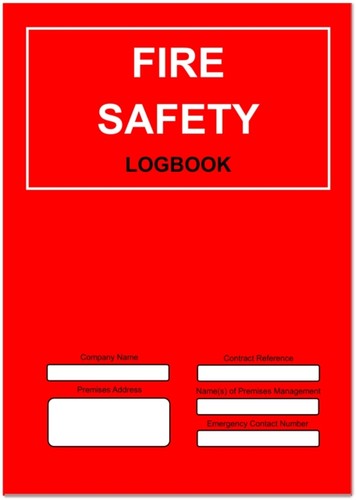 Fire safety logbook - fire, by