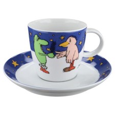 Kindertasse mit Untere Günter Kastenfrosch Thomas Kindergeschirr Janosch / Panam