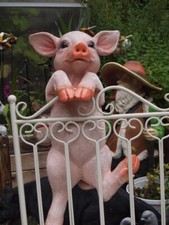 Schwein Ferkel Deko Figur