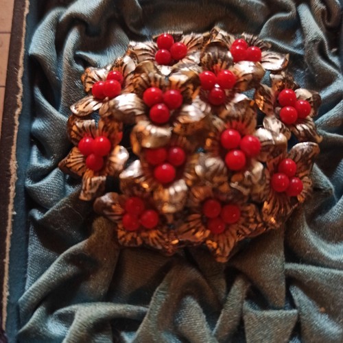 Antike brosche art deco blumen - antike,