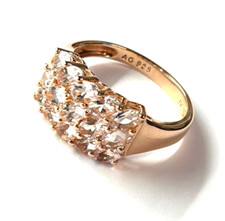 Harry Ivens Silberring rosa