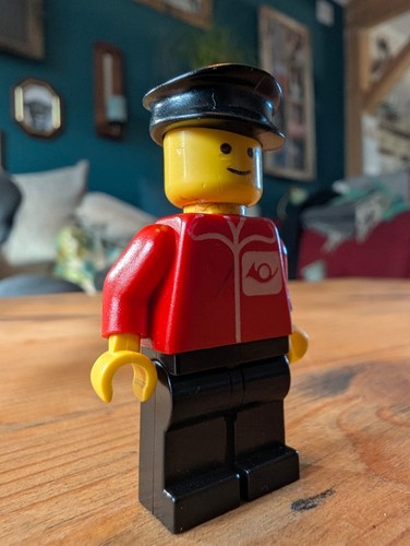 Lego postbote retro minifigur - lego,