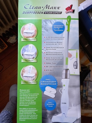 Clean maxx dampfbesen steam - clean,