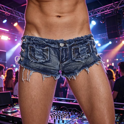 Herren denim zerrissene - herren,