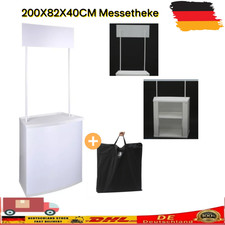 Messetheke Promotionstand Messestand inkl.GRATIS Tasche Werbetheke mit Schild-DE
