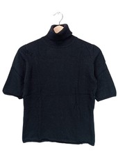 VOGUE Rollkragenshirt Damen Shirt Gr. DE 36 schwarz Casual-Look