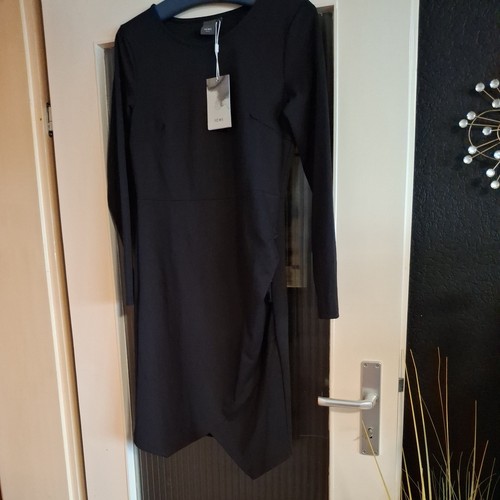 Kleid schwarz damen party - schwarz, m