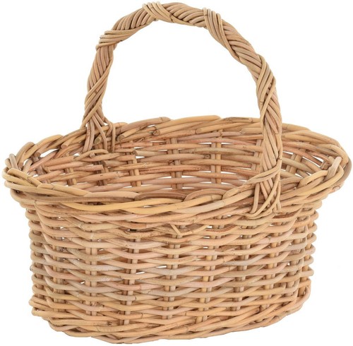 Rattankorb dekoration - rattankorb,