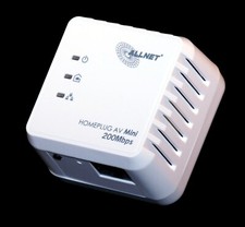 Allnet ALL168205mini Powerline Ethernet Bridge Powerlan dlan Adapter  ALL 168205