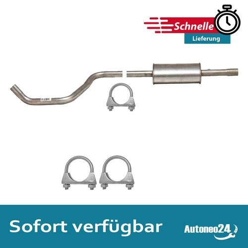 Mitteschalldämpfer für smart - mitteschalldämpfer,
